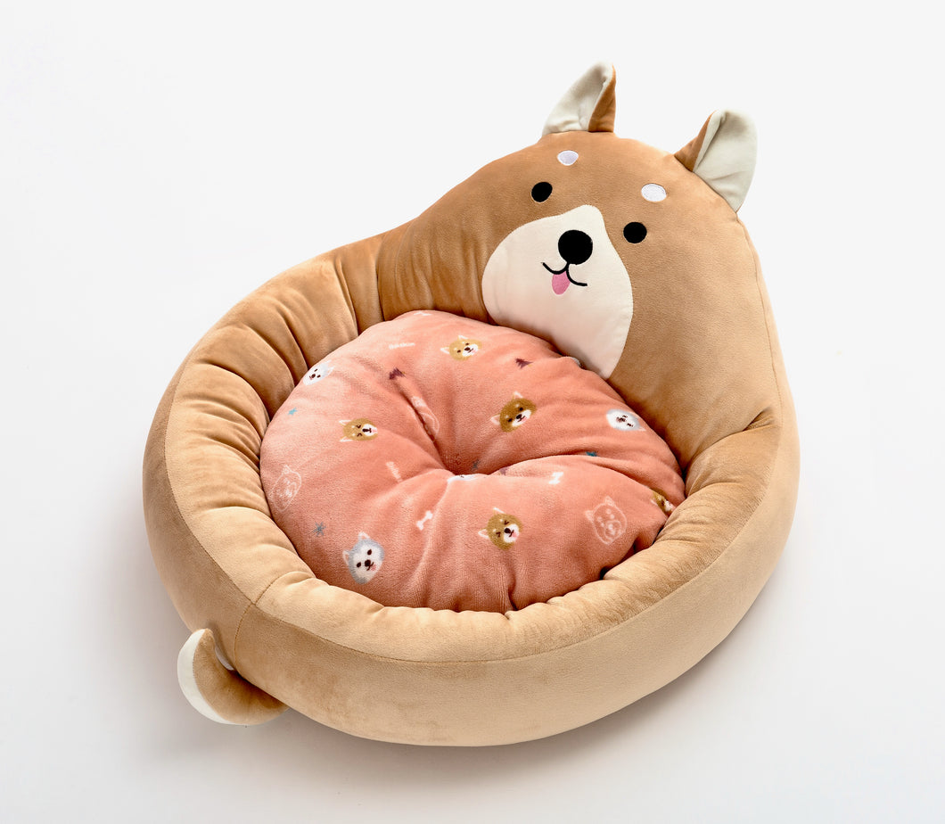 Creative Pets Shibax Dog Pet Bed, Dog Cats Bed, Comfortable Material, Small Dogs and Cats, Cute Pet Bed, Indoor Pet House Bed, Warm Cat Bed, Cute Funny Pet Bed.