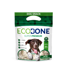 Load image into Gallery viewer, Ecobone MINI Vegetal Chew BONES, 11.99oz/340g (2-3 inches - 16 Count)
