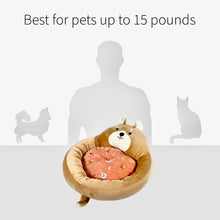 Load image into Gallery viewer, Creative Pets Shibax Dog Pet Bed, Dog Cats Bed, Comfortable Material, Small Dogs and Cats, Cute Pet Bed, Indoor Pet House Bed, Warm Cat Bed, Cute Funny Pet Bed.
